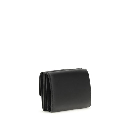 Fendi Black Lamb Ovis Aries Wallet