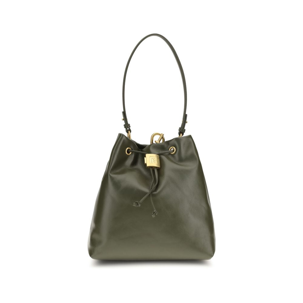 Balmain Bicolor Calf Leather Pulse Backpack