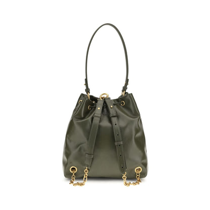 Balmain Bicolor Calf Leather Pulse Backpack