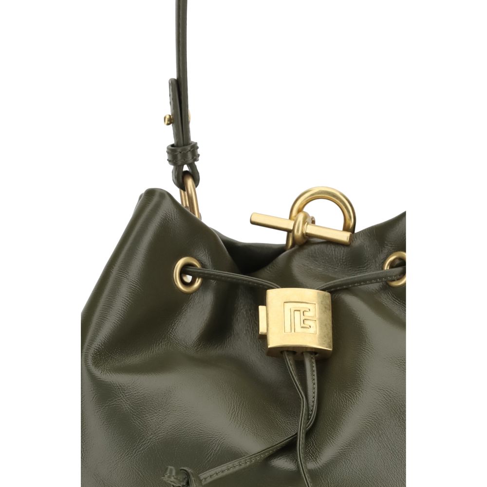 Balmain Bicolor Calf Leather Pulse Backpack