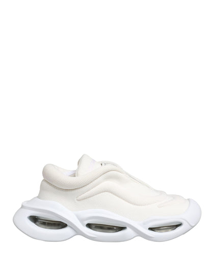 Dolce & Gabbana White Slip On Wave Low Top Sneakers