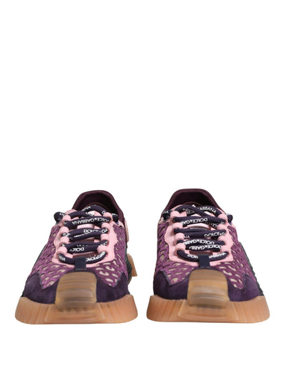 Dolce & Gabbana Multicolor Logo Low Top NS1 Sneakers