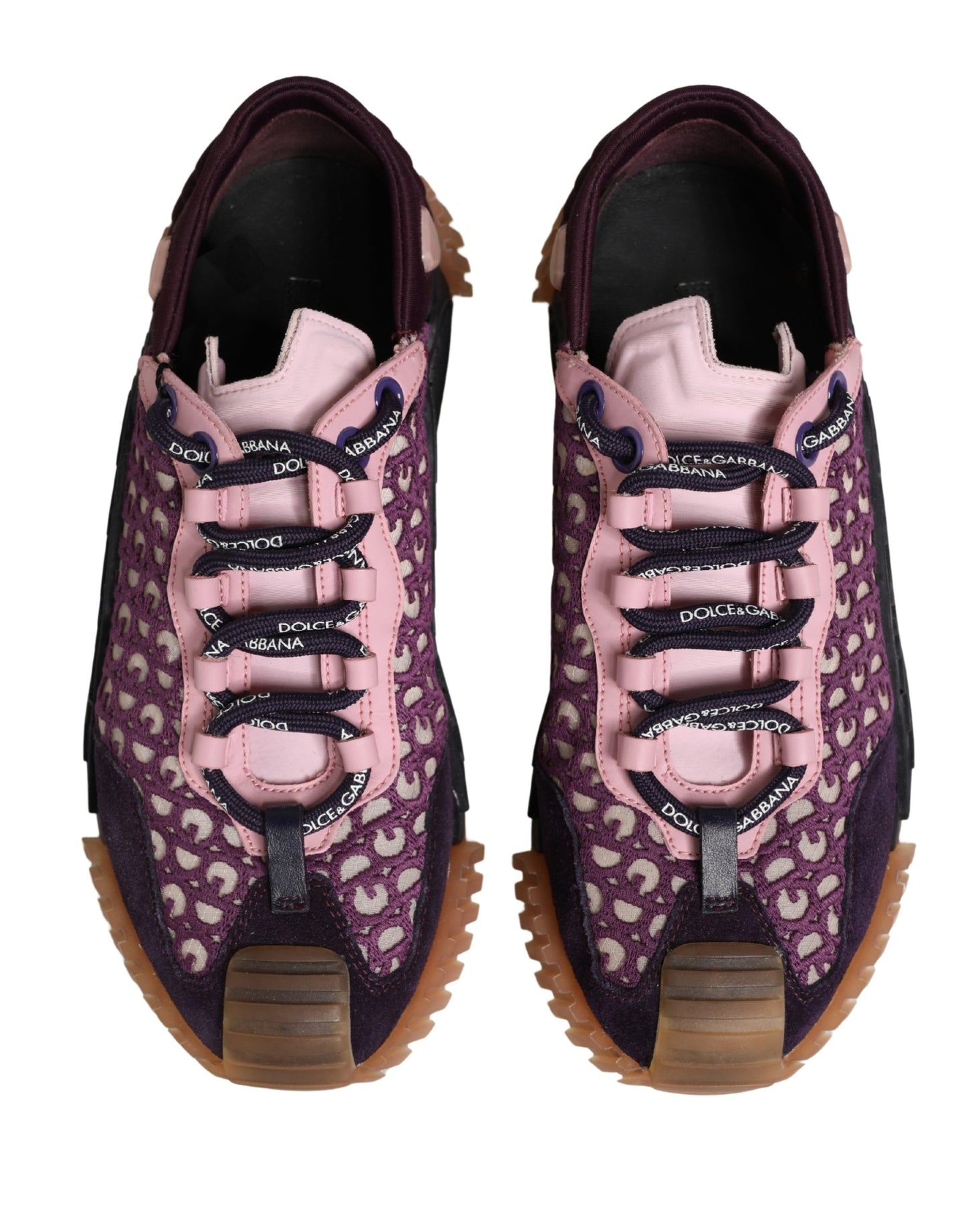 Dolce & Gabbana Multicolor Logo Low Top NS1 Sneakers