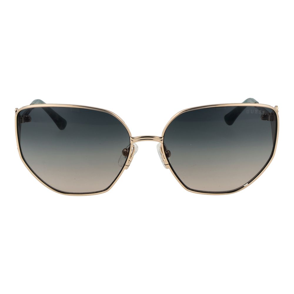 Guess Women’s Butterfly Sunglasses – Gold Full-Rim, 60mm