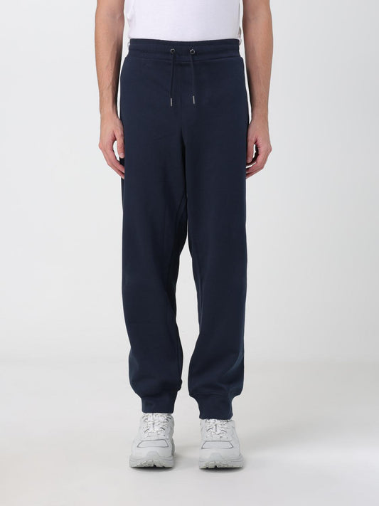 Armani Exchange Blue Cotton Joggers