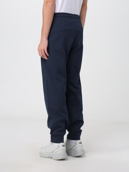 Armani Exchange Blue Cotton Joggers