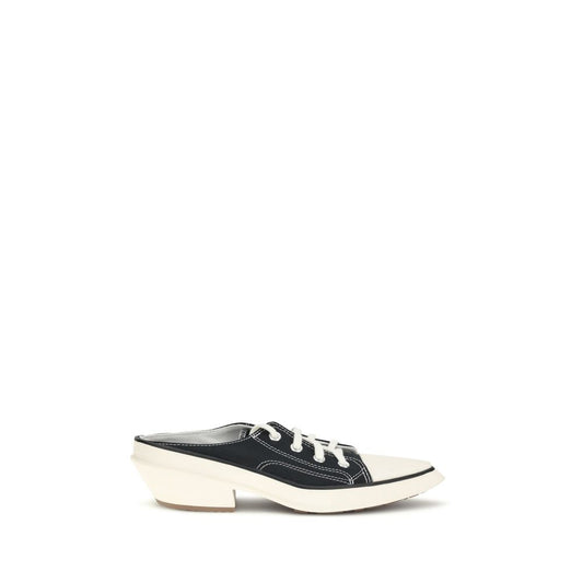 Converse Chuck 70 De Luxe Mules Sneakers in Black Fabric