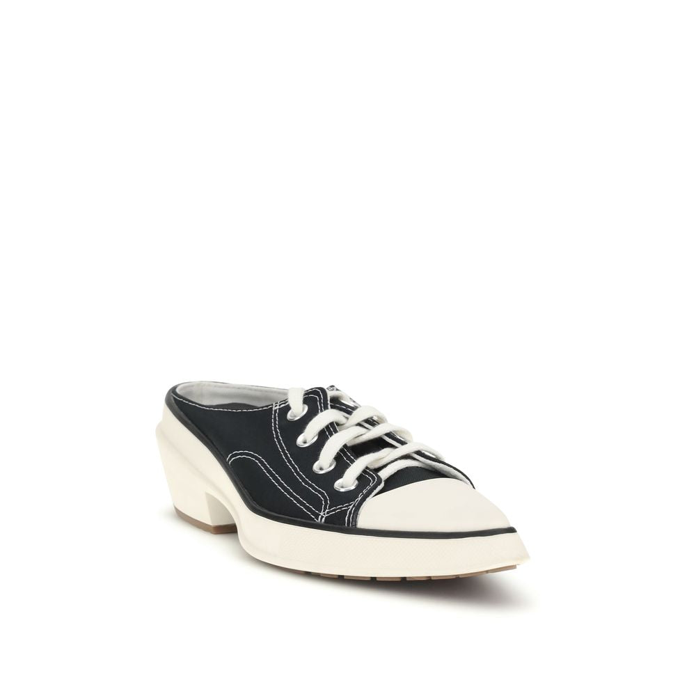 Converse Chuck 70 De Luxe Mules Sneakers in Black Fabric