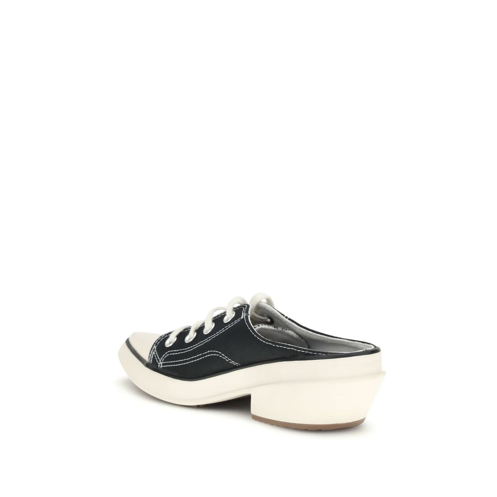 Converse Chuck 70 De Luxe Mules Sneakers in Black Fabric