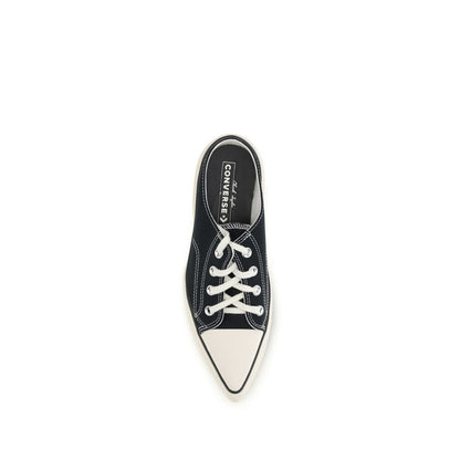 Converse Chuck 70 De Luxe Mules Sneakers in Black Fabric
