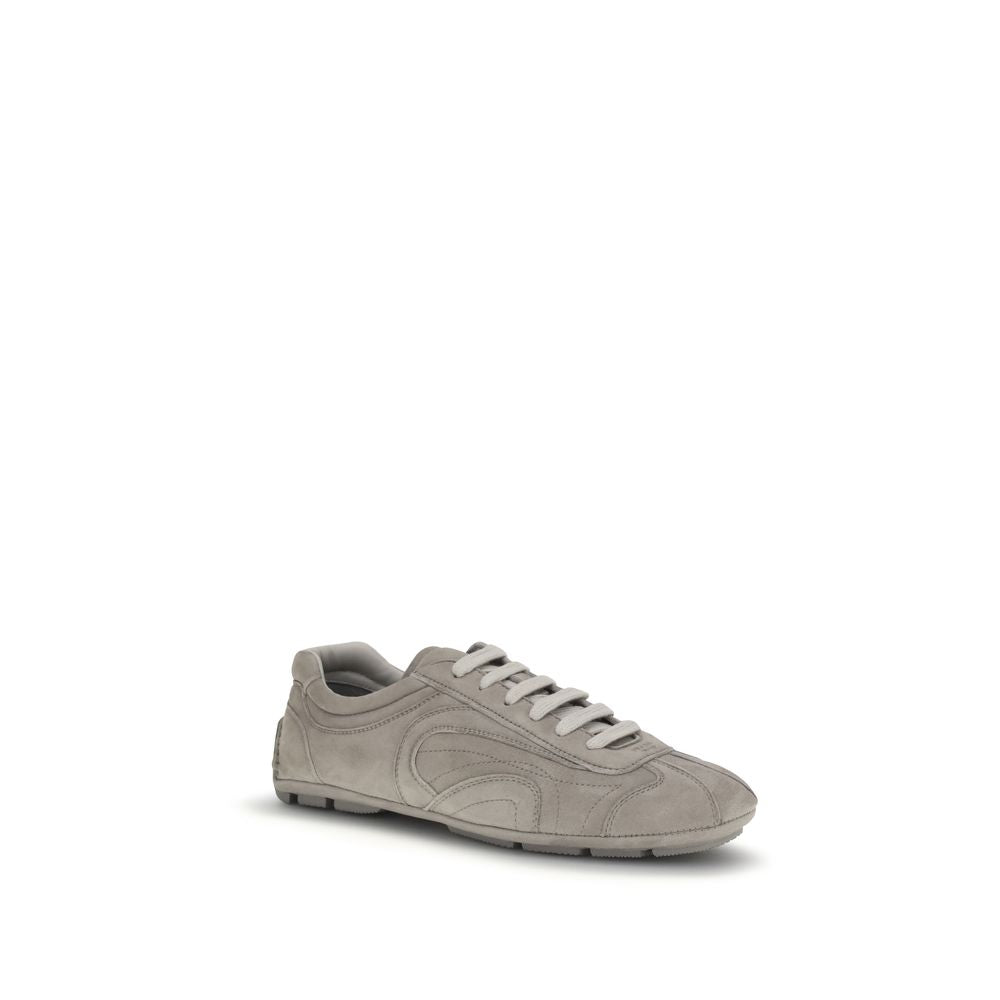 Prada Beige 2005 Suede Monte Carlo Re-Edition Sneakers