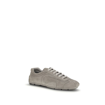 Prada Beige 2005 Suede Monte Carlo Re-Edition Sneakers