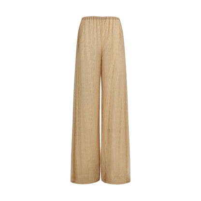 Ermanno Scervino Multicolor Polyester Casual Pants with Strass