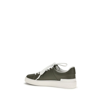 Balmain Bicolor Calf Leather B-Court Low Top Sneakers