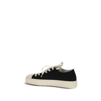 Vivienne Westwood Black Low Top Plimsoll Orb Sneakers