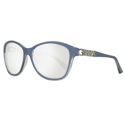 Guess Women’s Sunglasses – Blue Plastic Full-Rim Frame
