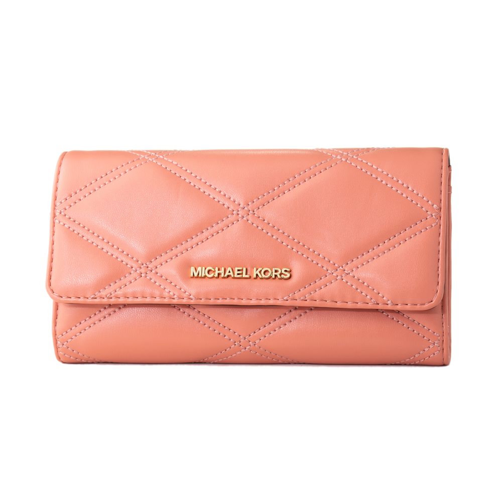 Michael Kors Pink Leather Handbag - Elegant Rose Purse