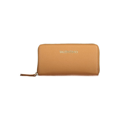 Mario Valentino Brown Faux Leather Wallet