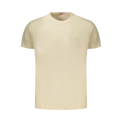 Rifle Beige Cotton Mens T-Shirt - Effortless Style and Comfort