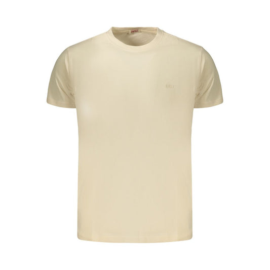 Rifle Beige Cotton Mens T-Shirt - Effortless Style and Comfort