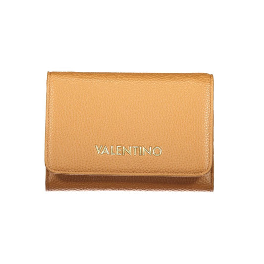 Mario Valentino Brown Faux Leather Women's Wallet