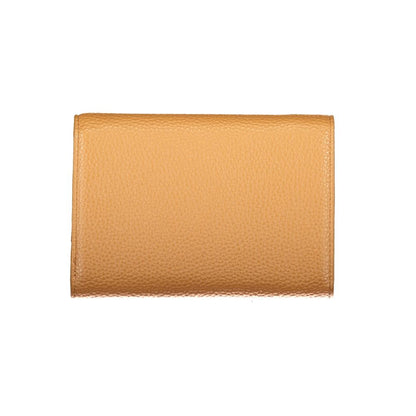 Mario Valentino Brown Faux Leather Women's Wallet