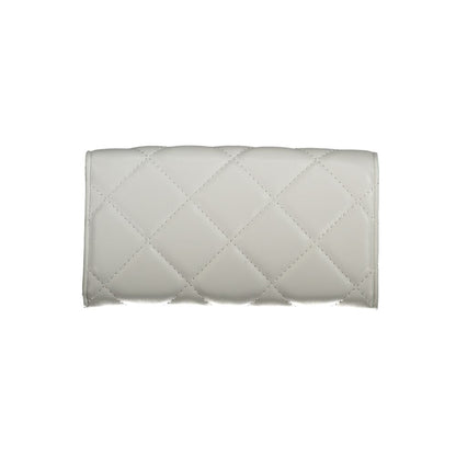 Mario Valentino Grey Faux Leather Wallet