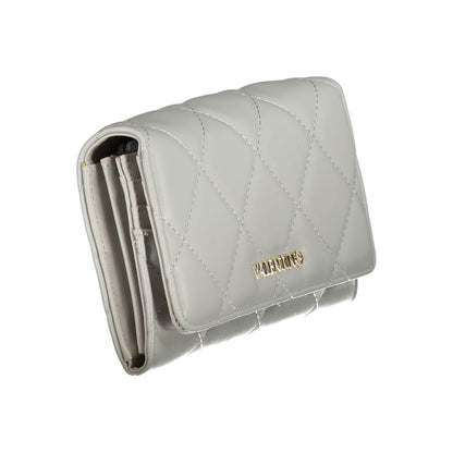 Mario Valentino Grey Faux Leather Wallet