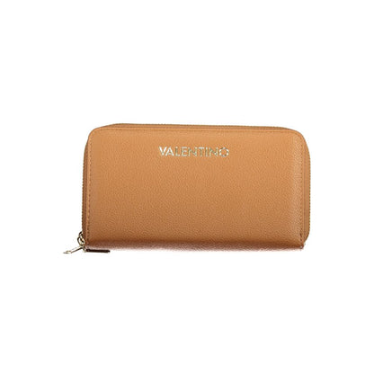Mario Valentino Brown Faux Leather Wallet