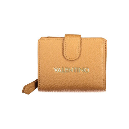 Mario Valentino Brown Faux Leather Women Wallet