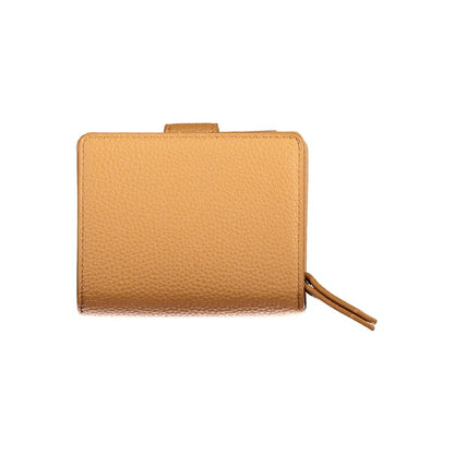 Mario Valentino Brown Faux Leather Women Wallet