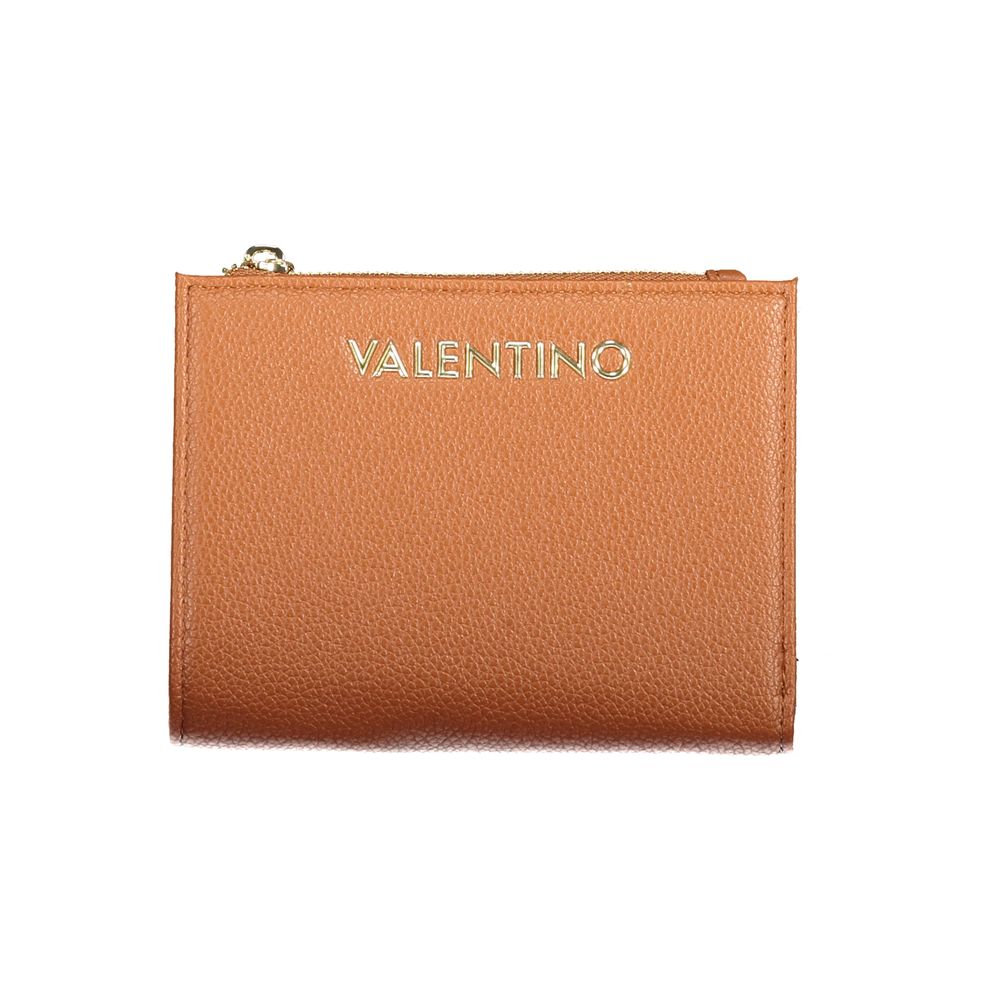 Mario Valentino Brown Faux Leather Wallet