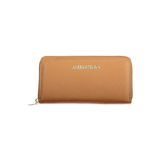 Mario Valentino Brown Faux Leather Wallet