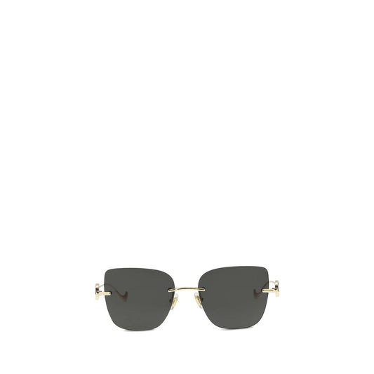 Valentino Garavani Women’s Sunglasses – Black Metal Cat-Eye Design