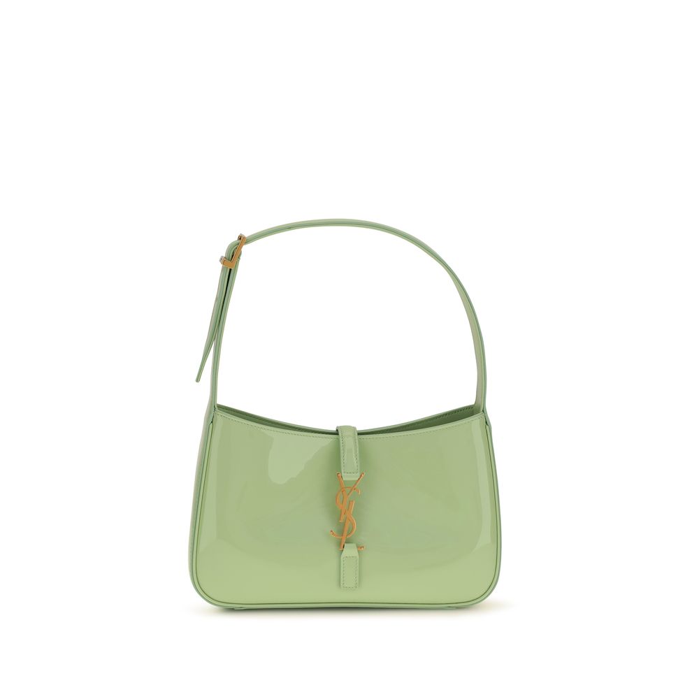 Saint Laurent Green Calf Leather Bos Taurus Shoulder Bag