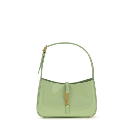 Saint Laurent Green Calf Leather Bos Taurus Shoulder Bag