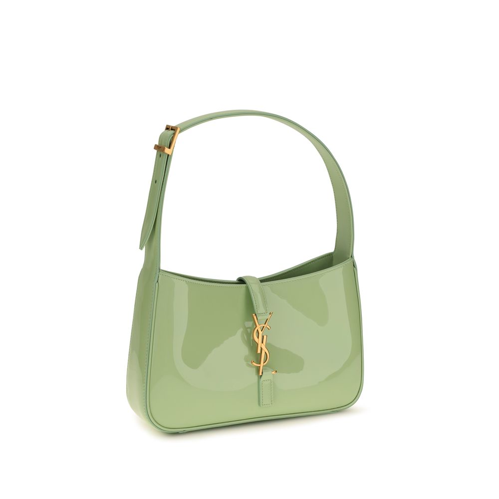 Saint Laurent Green Calf Leather Bos Taurus Shoulder Bag