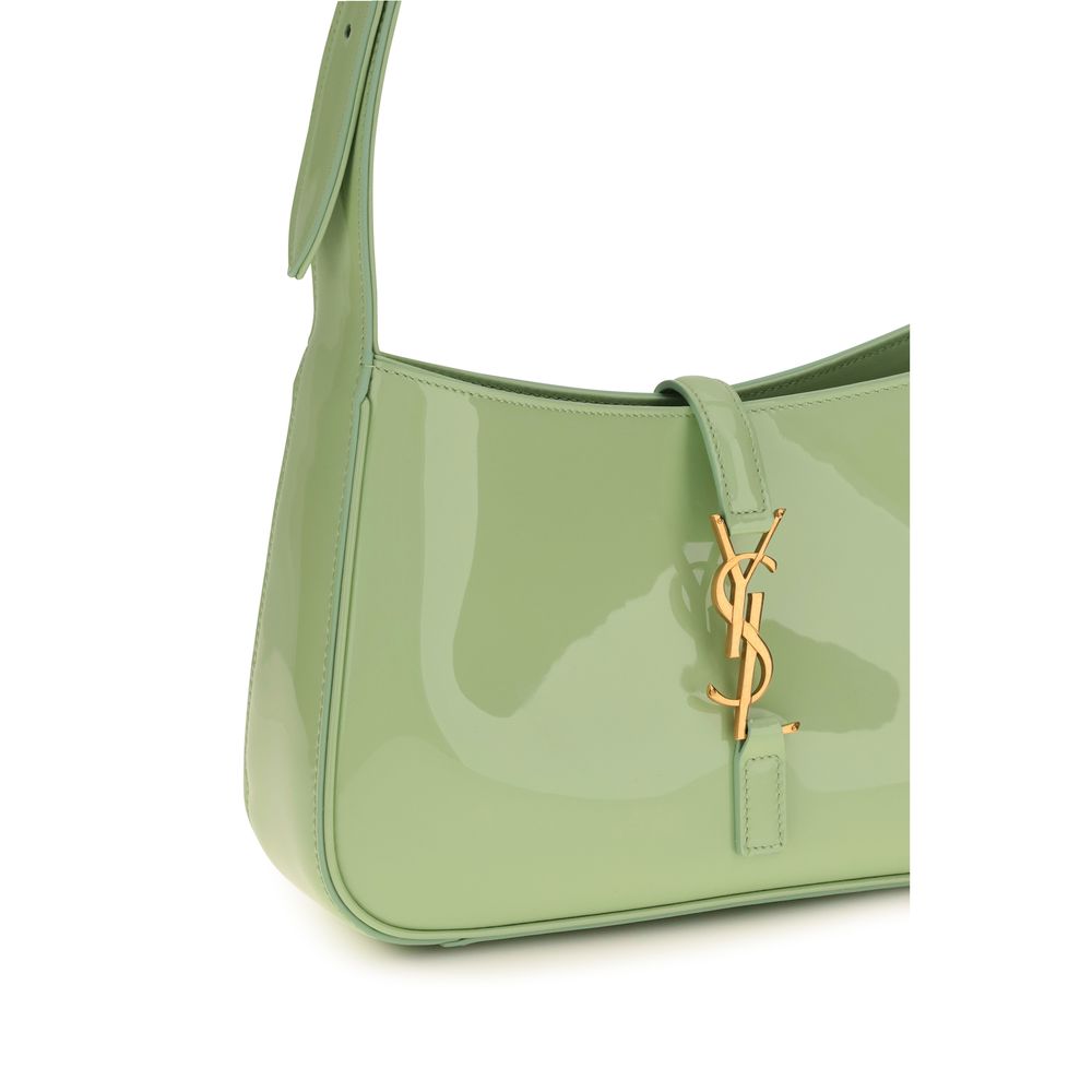Saint Laurent Green Calf Leather Bos Taurus Shoulder Bag