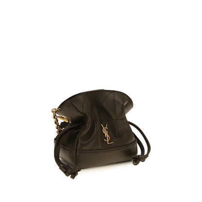 Saint Laurent Jamie Mini Leather Clutch Bag