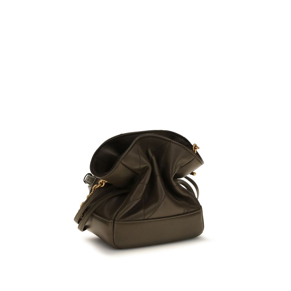 Saint Laurent Jamie Mini Leather Clutch Bag