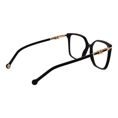 Carolina Herrera Women's Optical Glasses – Black Acetate Frames