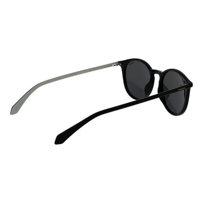 Polaroid Men’s Sunglasses – Black Full-Rim Frame, Grey Polarized Lenses