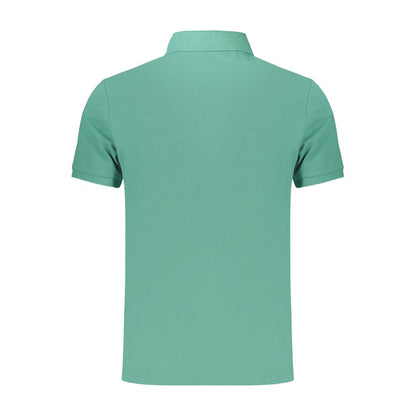 Calvin Klein Green Cotton Mens Polo Shirt