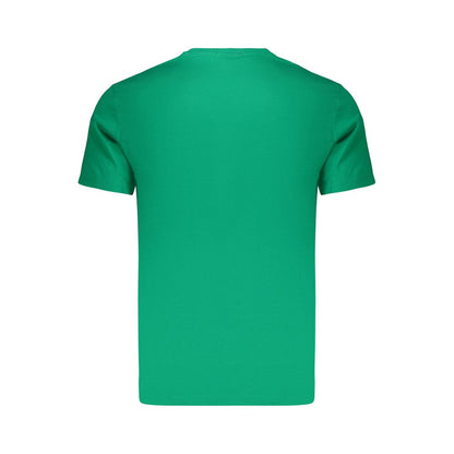 Calvin Klein Green Cotton Men's T-Shirt - XXL