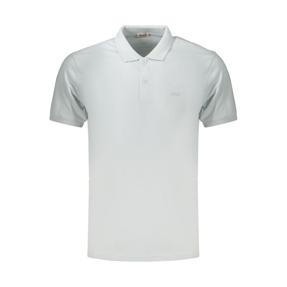 Rifle Azzurro Cotton Men's Polo Shirt