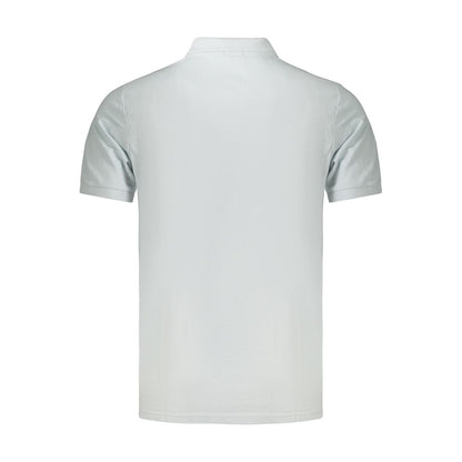 Rifle Azzurro Cotton Men's Polo Shirt