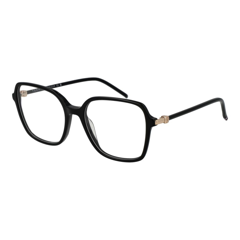 Tommy Hilfiger Women's Optical Glasses – Black Square Frame, 52mm