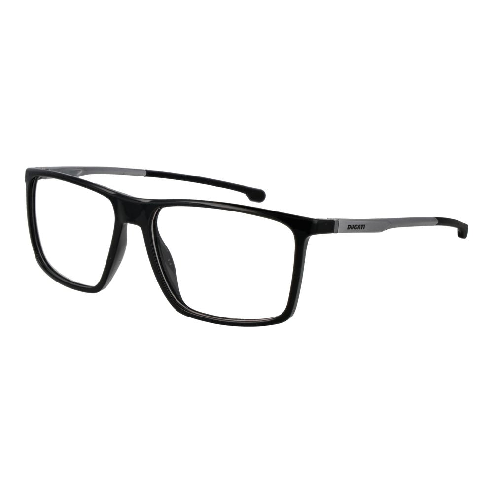 Carrera Ducati Men's Optical Glasses – Black Full-Rim Frame, 56mm