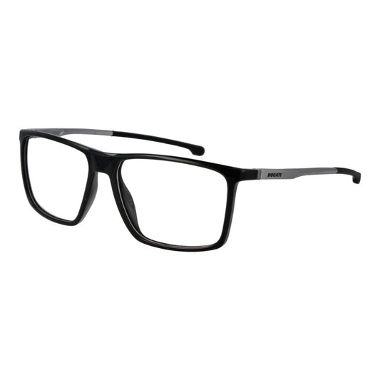 Carrera Ducati Men's Optical Glasses – Black Full-Rim Frame, 56mm