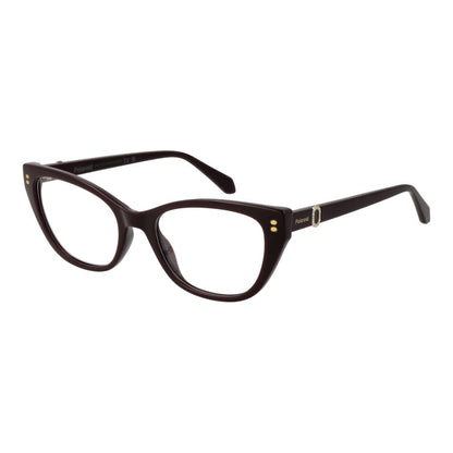 Polaroid Women’s Cat Eye Glasses – Purple Full-Rim Frames